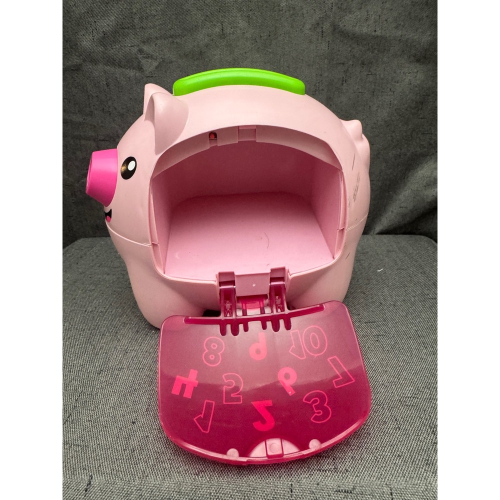 Fisher-Price Laugh & Learn Smart Stages Piggy Bank Pink Musical Toy 2018 Mattel